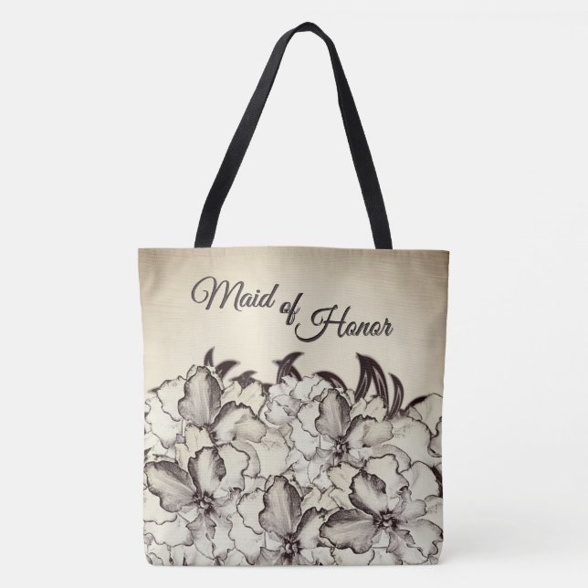 Tote Bag La femme d'honneur Vintage (Devant)