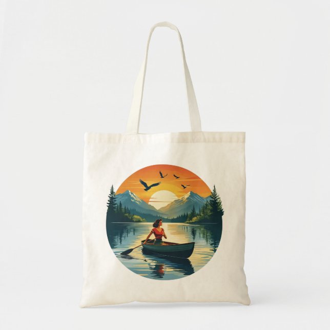 Tote Bag La femme du bateau (Devant)