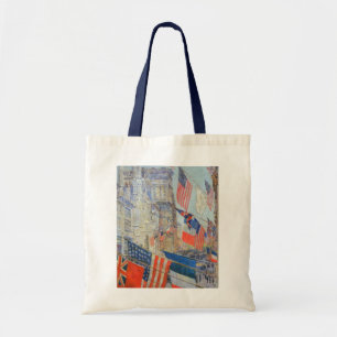 Tote Bag La Fête des alliés, mai 1917 de Childe Hassam, Art
