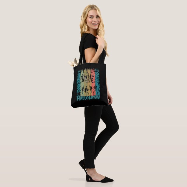 Tote Bag La fête des zombies (Sur le modèle)