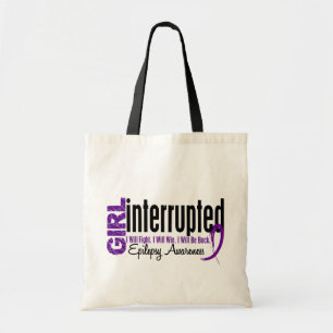 Tote Bag La fille a interrompu 1 épilepsie