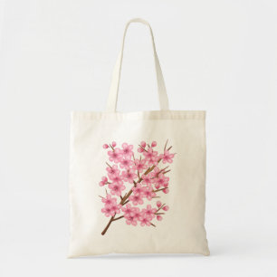 Tote Bag La fleur de Sakura plante l'art