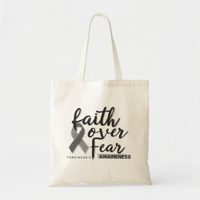 Tote Bag La foi au-dessus de la peur (Devant)