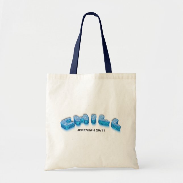 Tote Bag La foi chrétienne refroidissement paix rassurance  (Devant)