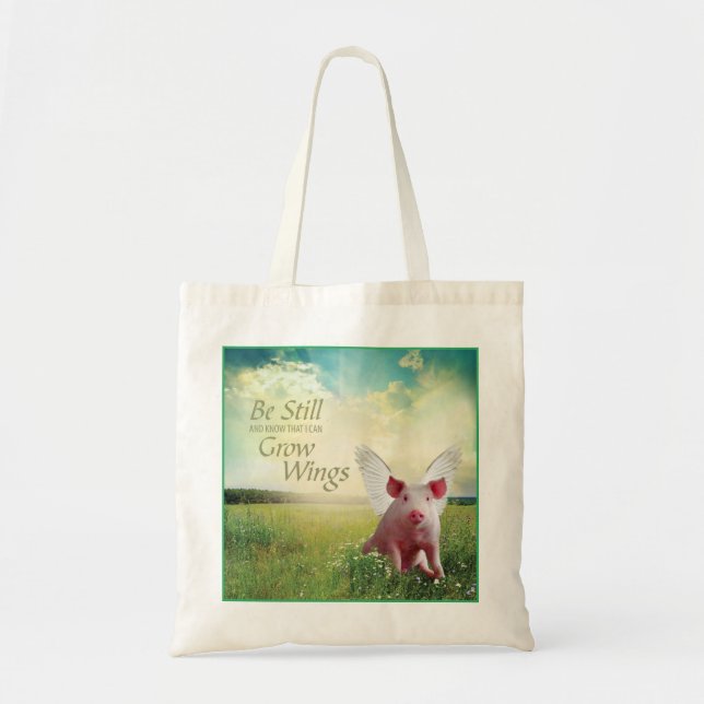 Tote Bag La Foi Des Cochons (Devant)
