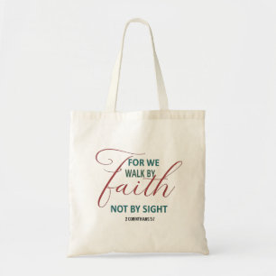 Tote Bag La foi en vue marche dans le chemin céleste du Chr