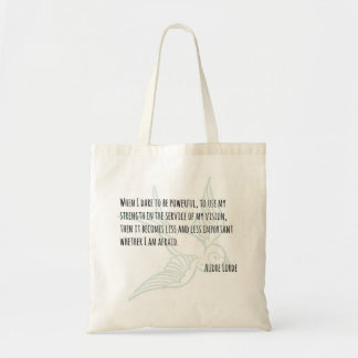 Tote Bag La force d'une femme - citation fourre-tout