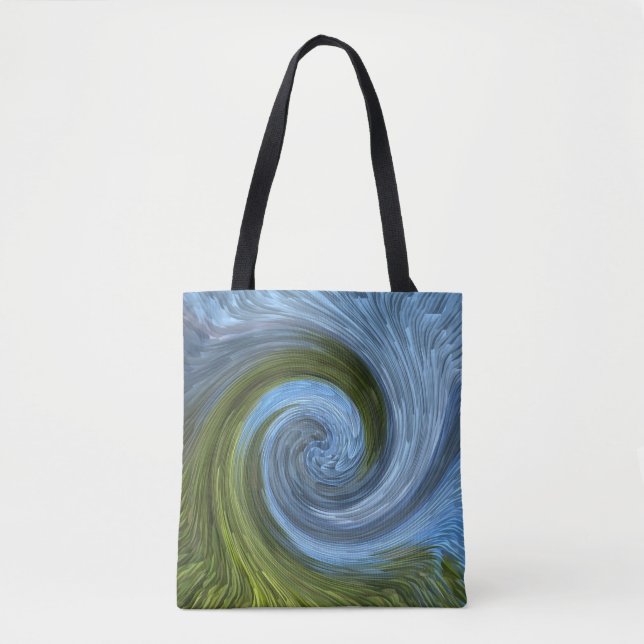 Tote Bag La forêt au bord du lac.... (Devant)