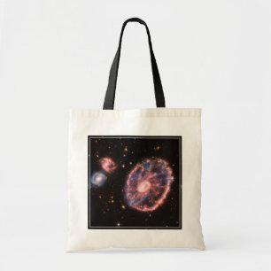 Tote Bag La Galaxie Cartwheel Et Ses Galaxies Compagnons.