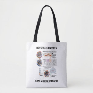Tote Bag La génétique inverse est mon modus Operandi