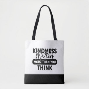 Tote Bag La gentillesse contemporaine, ça compte Typographi