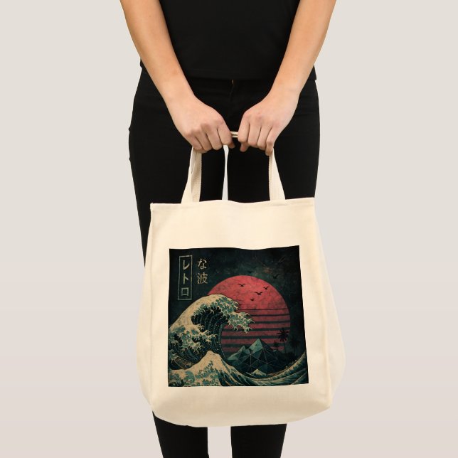 Tote Bag La Grande Classique de la Vague Rétro (Devant (produit))