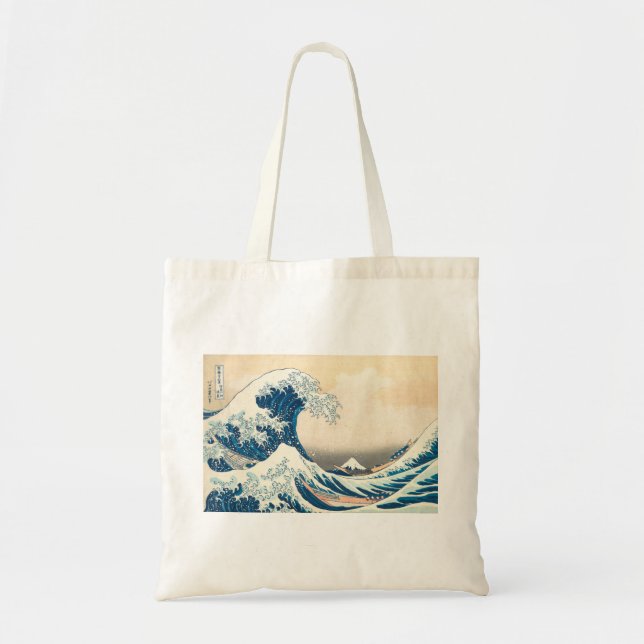 Tote Bag La Grande Vague au large de Kanagawa (Devant)