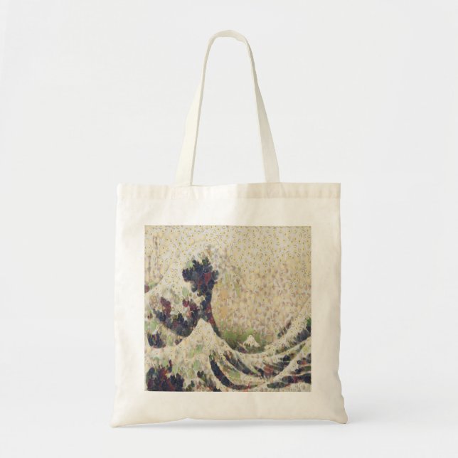Tote Bag La Grande Vague De Melon Honeydew Belle OEuvre D'A (Devant)