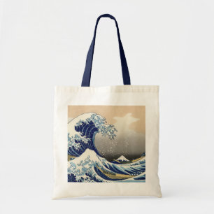 Tote Bag La grande vague outre de Kanagawa Fourre-tout