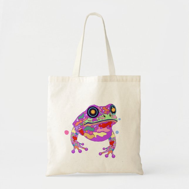 Tote Bag La Grenouille Céleste (Devant)