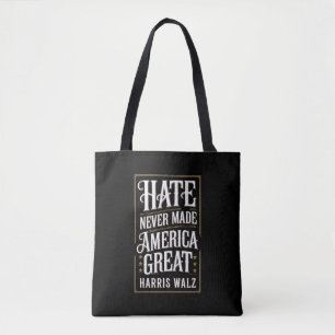 Tote Bag La haine n'a jamais rendu l'Amérique grande Kamala