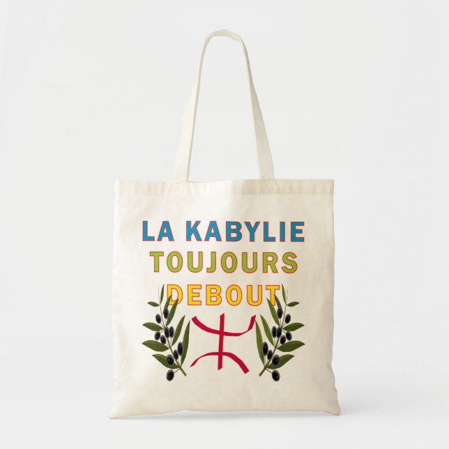 Tote Bag La kabylie toujours debout (Devant)