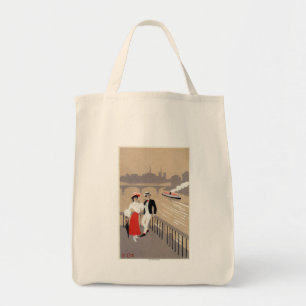 Tote Bag La La citent la scène d'art déco