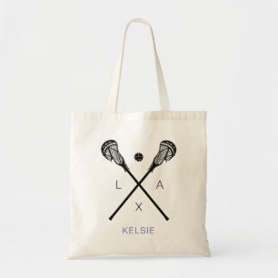 Tote Bag La lacrosse des femmes colle LAX