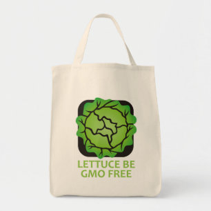 Tote Bag La laitue soit nous a laissés soit logo