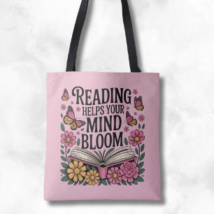 Tote Bag La lecture aide à votre épanouissement mental