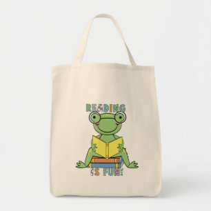 Tote Bag La lecture de grenouille est T-shirts et cadeaux