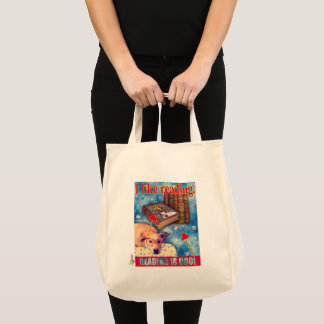 TOTE BAG LA LECTURE EST COOL