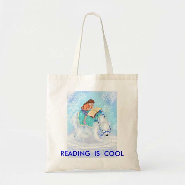 TOTE BAG LA LECTURE EST FRAÎCHE (Devant)