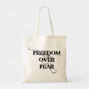 Tote Bag La liberté face à la peur