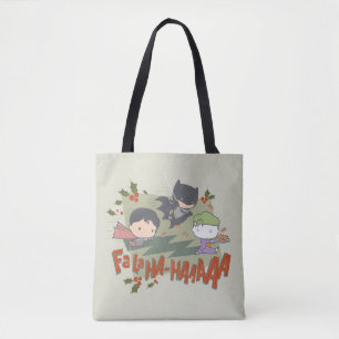 Tote Bag La Ligue de la Justice Chibi Cookie Chase
