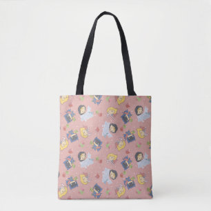 Tote Bag La Ligue de la justice de Chibi Motif actuel