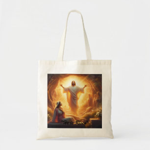 Tote Bag La Lumière de la Résurrection : Jésus-Christ se lè