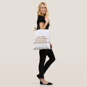 Tote Bag La Lumière Est Devenue Mon Sauveur