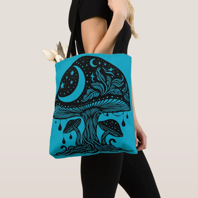 Tote Bag La Lune et les Etoiles (De près)