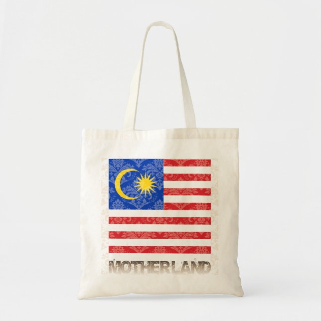 Tote Bag La ma mère patrie Malaisie (Devant)