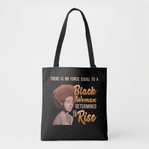 Tote Bag La Magique Reine Africaine De La Fille Noire Déte