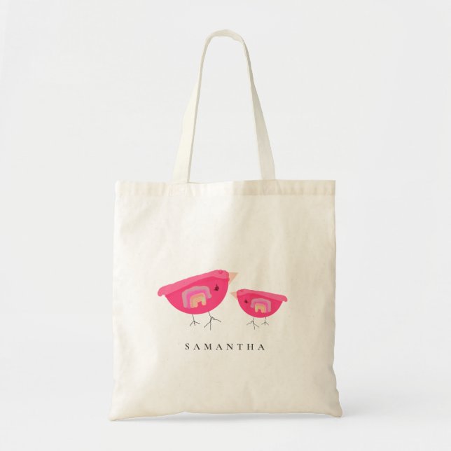 Tote Bag La Main de Cute Drawn (Devant)