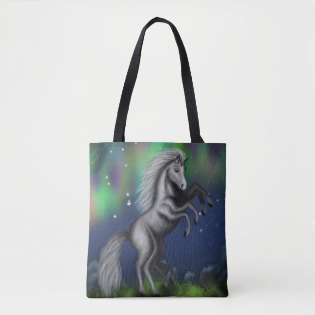 Tote Bag La Majesté de Sleipnir : La grue à huit pattes d'O (Devant)