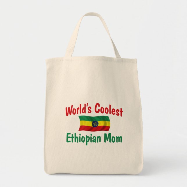 Tote Bag La maman éthiopienne la plus fraîche (Devant)