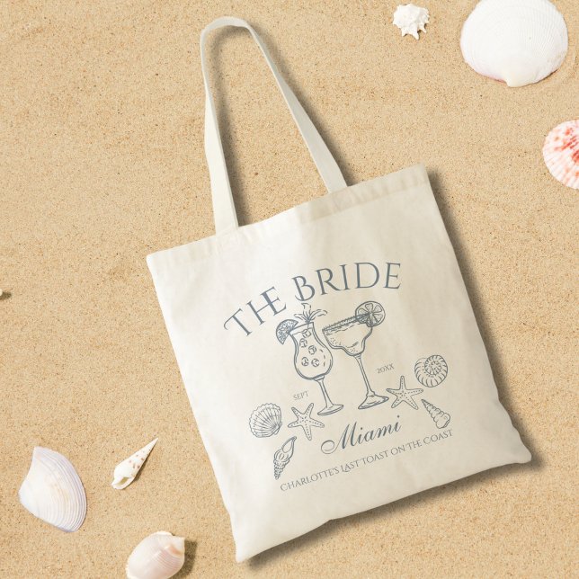 Tote Bag La Mariée Dessinée à la Main Enterrement de Vie de (Créateur téléchargé)