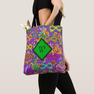 Tote Bag La mascarade lumineuse de mardi gras masque décor