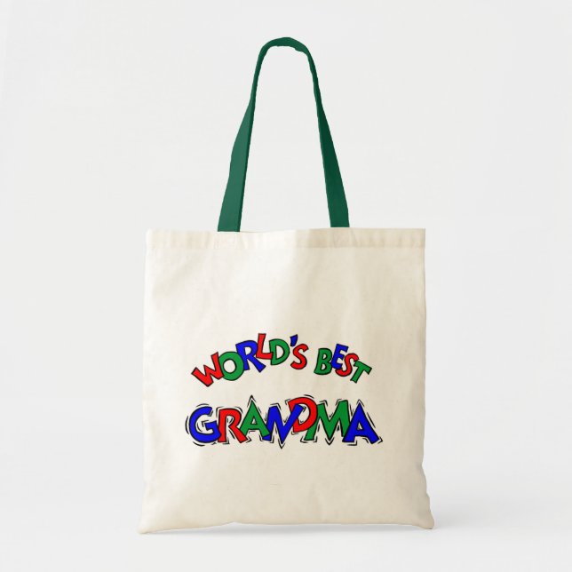 Tote Bag La meilleure grand-maman du monde (Devant)