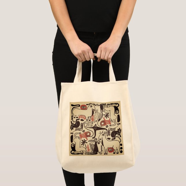 Tote Bag La ménagerie de Picasso Fourre-tout (Devant (produit))
