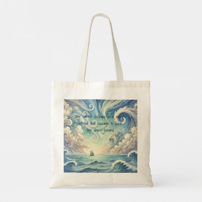 Tote Bag La mer et le prix (Dos)