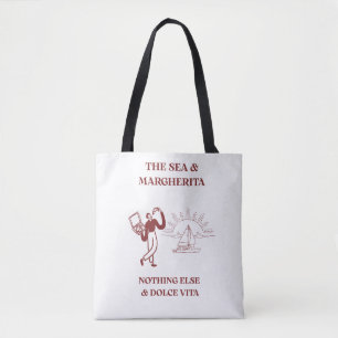 Tote Bag La Mer & Margherita rien d'autre & dolce vita