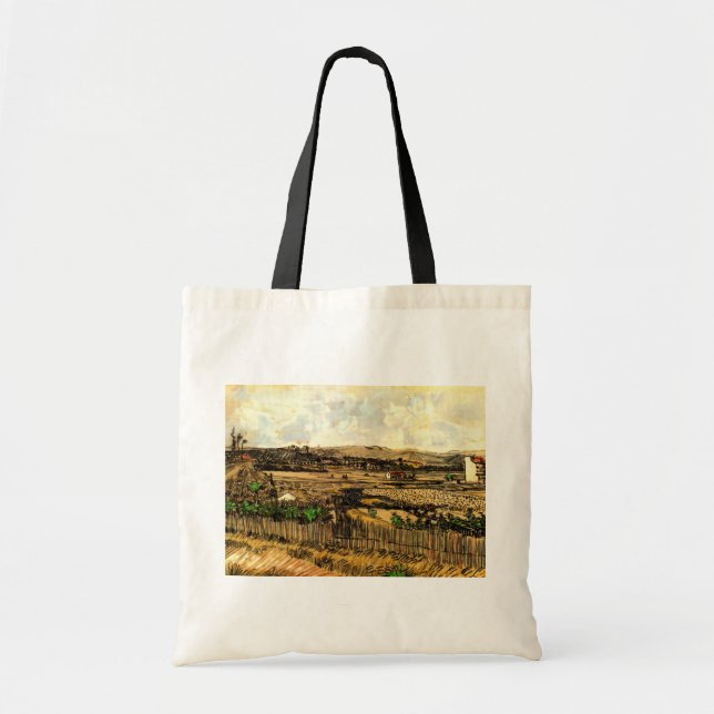 Tote Bag La Moisson en Provence Montmajour de Vincent van G (Devant)