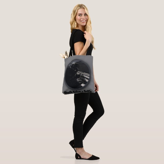 Tote Bag La mort prend un selfie (Sur le modèle)