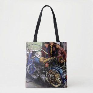 Tote Bag La moto de Tex