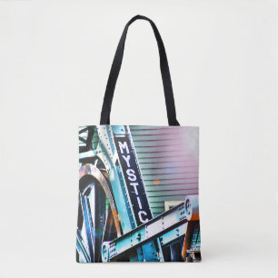 Tote Bag La Mystic River Drawbridge Comme Je La Vois